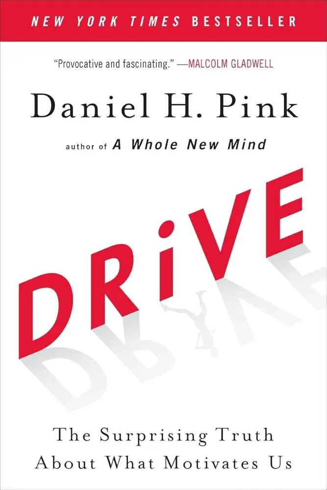 Book cover of "Drive" by Daniel H. Pink.