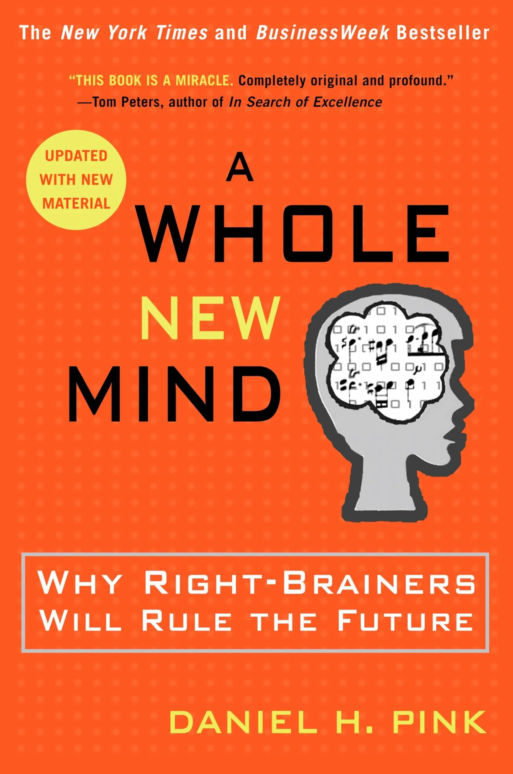 Book cover of "A Whole New Mind."